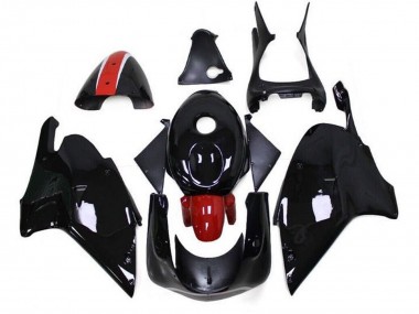 1999-2004 Aprilia RS250 Motorcycle Fairings - Glossy Black Red Canada Websites