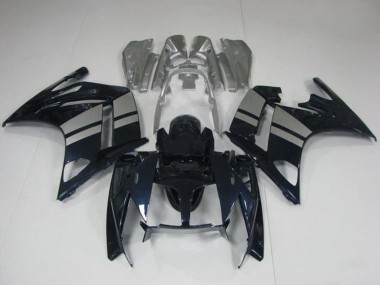 2013-2015 Yamaha FJR1300 Motorcycle Fairings - Glossy Black Silver Canada Websites