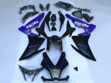 2009-2015 Aprilia RSV4 1000 Motorcycle Fairings - Matte Black Blue Canada Websites