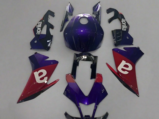 2009-2015 Aprilia RSV4 1000 Motorcycle Fairings - Purple Red Canada Websites