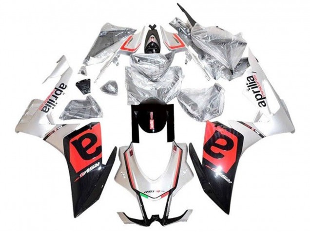 2009-2015 Aprilia RSV4 1000 Motorcycle Fairings - Silver Black Red Canada Websites