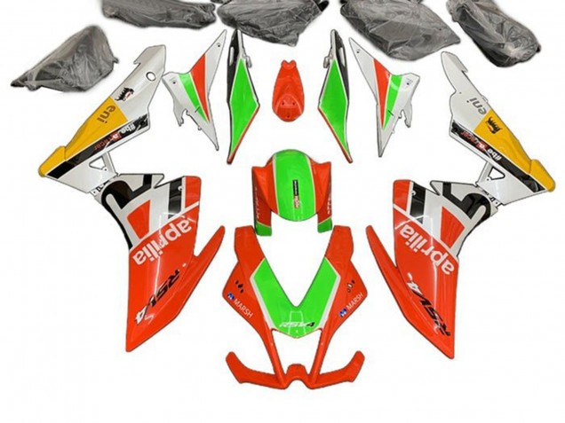 2009-2015 Aprilia RSV4 1000 Motorcycle Fairings - Red Green White Yellow Canada Websites