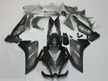 2009-2015 Aprilia RSV4 1000 Motorcycle Fairings - Matte Black Silver Red Decal Canada Websites