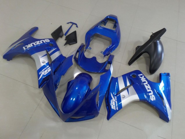2003-2013 Suzuki SV650 Motorcycle Fairings - Blue Silver White Canada Websites