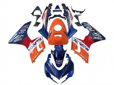 2002-2006 Honda CBR125R Motorcycle Fairings - Orange White Red Blue Repsol Canada Websites