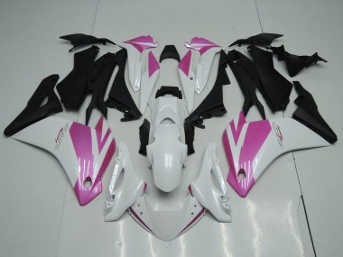 2002-2006 Honda CBR125R Motorcycle Fairings - White Pink Matte Black Canada Websites