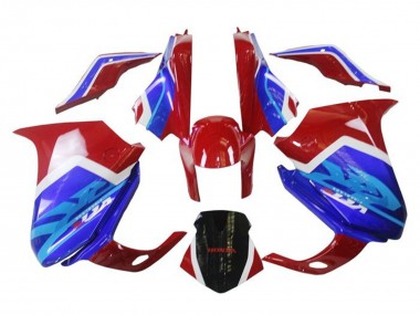 2010-2014 Honda VFR 1200 Motorcycle Fairings - White Red Blue Canada Websites