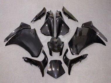 2010-2014 Honda VFR 1200 Motorcycle Fairings - Black Carbon Fiber Canada Websites