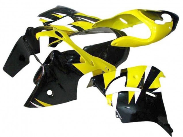 2002-2003 Kawasaki ZX9R Motorcycle Fairings - Yellow Black Canada Websites