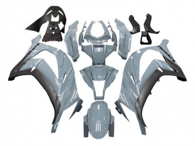2011-2015 Kawasaki ZX10R Motorcycle Fairings - Nardo Grey Matte Black Canada Websites