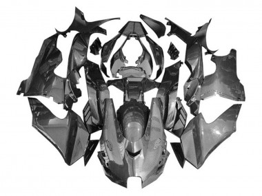 2021-2025 Kawasaki ZX10R Motorcycle Fairings - Faux Carbon Fiber Canada Websites