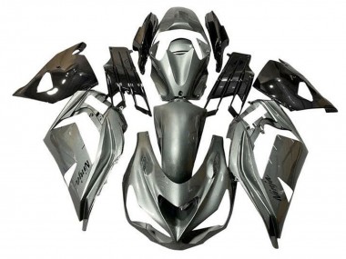 2012-2024 Kawasaki ZX14R ZZR1400 Motorcycle Fairings - Metallic Silver Black Canada Websites