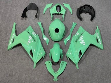 2013-2024 Kawasaki EX300 Motorcycle Fairings - Light Green White Canada Websites