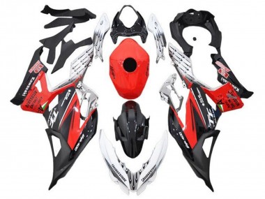 2018-2024 Kawasaki Ninja 400 Motorcycle Fairings - White Red Black Canada Websites