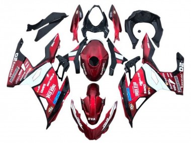 2018-2024 Kawasaki Ninja 400 Motorcycle Fairings - Red Blue White Trick Star Bridgestone Canada Websites