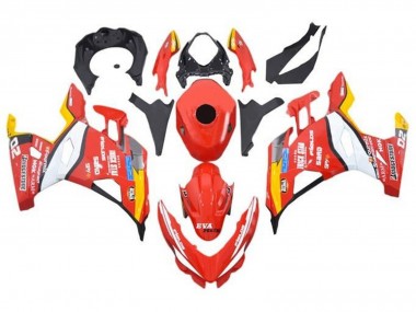 2018-2024 Kawasaki Ninja 400 Motorcycle Fairings - Red White Yellow Black Trick Star Bridgestone Canada Websites