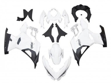 2018-2024 Kawasaki Ninja 400 Motorcycle Fairings - White Black Canada Websites