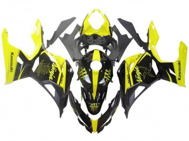 2018-2024 Kawasaki Ninja 400 Motorcycle Fairings - Yellow Black Monster Canada Websites