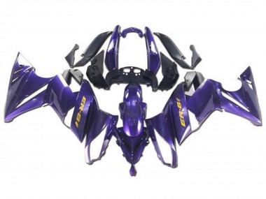 2009-2011 Kawasaki Ninja ER6F Motorcycle Fairings - Purple Yellow Canada Websites