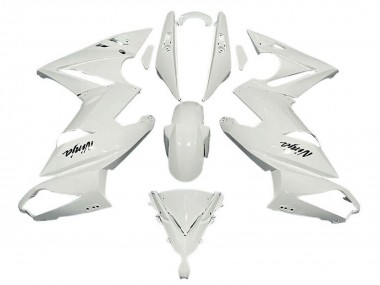 2009-2011 Kawasaki Ninja 650 EX650 Motorcycle Fairings - White Canada Websites
