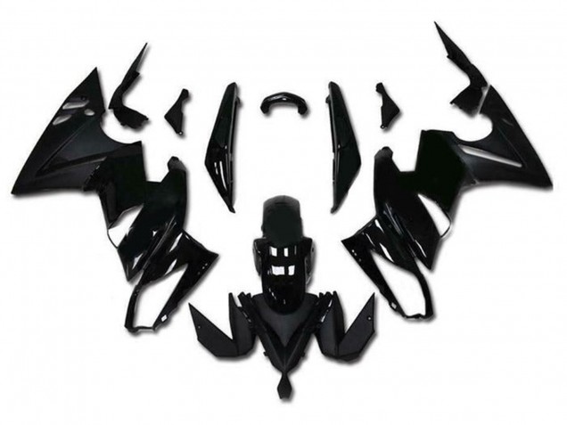 2009-2011 Kawasaki Ninja 650 EX650 Motorcycle Fairings - Glossy Black Matte Black Canada Websites