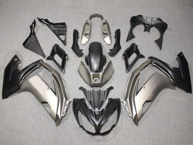 2012-2016 Kawasaki Ninja 650 EX650 Motorcycle Fairings - Silver Matte Black Canada Websites