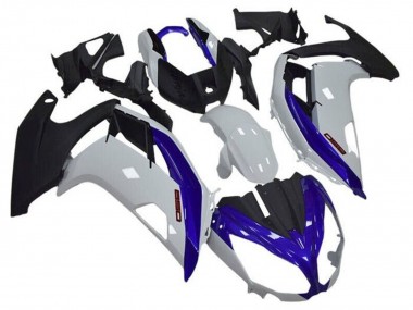 2012-2016 Kawasaki Ninja 650 EX650 Motorcycle Fairings - White Blue Matte Black Canada Websites