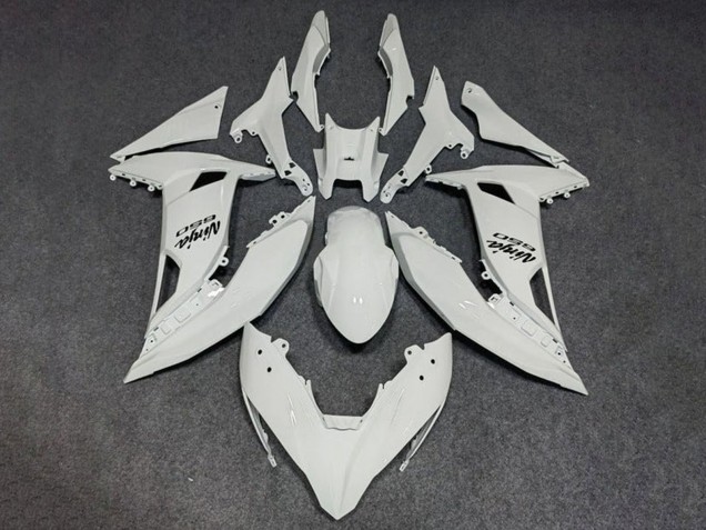 2017-2019 Kawasaki Ninja 650 EX650 Motorcycle Fairings - White Black Canada Websites