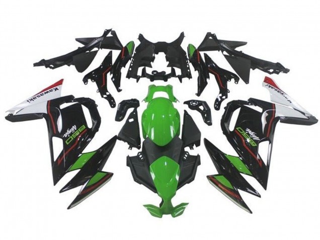 2020-2025 Kawasaki Ninja 650 EX650 Motorcycle Fairings - Green Black White Red Canada Websites