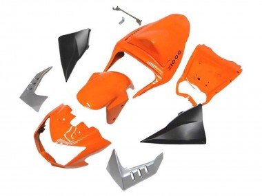 2003-2006 Kawasaki Z1000 Motorcycle Fairings - Orange Matte Black Canada Websites