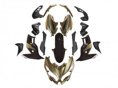 2015-2021 Kawasaki Versys 650 Motorcycle Fairings - Gold Black Canada Websites