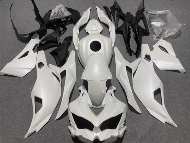 2019-2025 Kawasaki ZX25R ZX-25R Motorcycle Fairings - Pearl White Canada Websites
