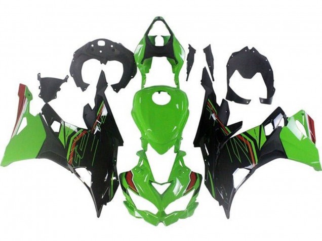 2019-2025 Kawasaki ZX25R ZX-25R Motorcycle Fairings - Green Black Red Canada Websites