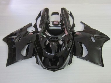 1990-1992 Kawasaki ZZR1100 Motorcycle Fairings - Glossy Black Canada Websites