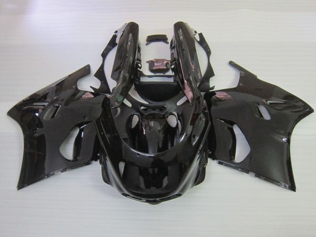 1990-1992 Kawasaki ZZR1100 Motorcycle Fairings - Glossy Black Canada Websites