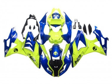 2009-2014 BMW S1000RR Motorcycle Fairings - Blue Yellow HP Canada Websites