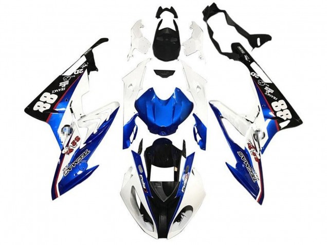 2017-2018 BMW S1000RR Motorcycle Fairings - White Blue Black Canada Websites