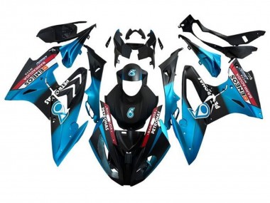 2017-2018 BMW S1000RR Motorcycle Fairings - Blue Red Matte Black Petronas Canada Websites