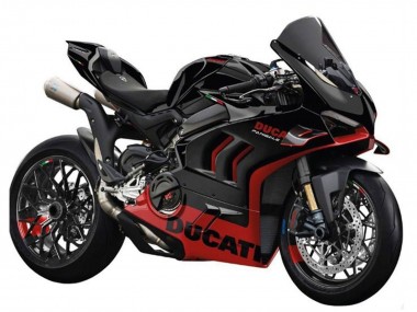 2022-2024 Ducati Panigale V4 V4S Motorcycle Fairings - Black Red Canada Websites
