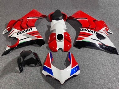 2020-2021 Ducati Panigale V4 V4S Motorcycle Fairings - White Red Blue Glossy Black Canada Websites