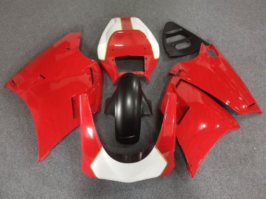 1993-2005 Ducati 748/916/996/998 Motorcycle Fairings - White Red Gold Matte Black Race Fairings Canada Websites