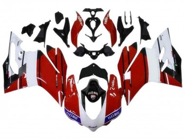 2015-2020 Ducati 959/1299 Motorcycle Fairings - White Red Blue Glossy Black Unibat Flex-Box Canada Websites