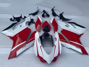2011-2014 Ducati Panigale 1199 Motorcycle Fairing - White Red Glossy Black Canada Websites
