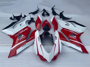 2011-2014 Ducati Panigale 1199 Motorcycle Fairings - White Red Glossy Black Canada Websites