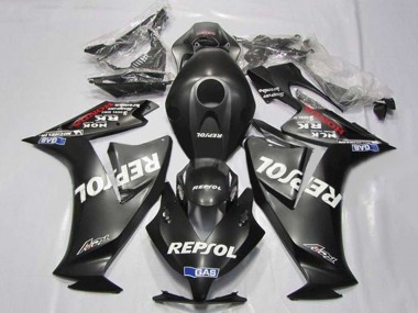 2012-2016 Honda CBR1000RR Motorcycle Fairings - Matte Black White Repsol Canada Websites
