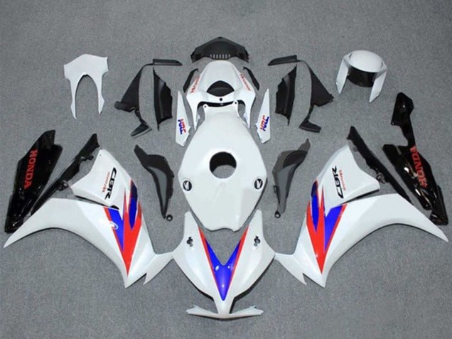 2012-2016 Honda CBR1000RR Motorcycle Fairings - White Red Blue Glossy Black HRC Canada Websites