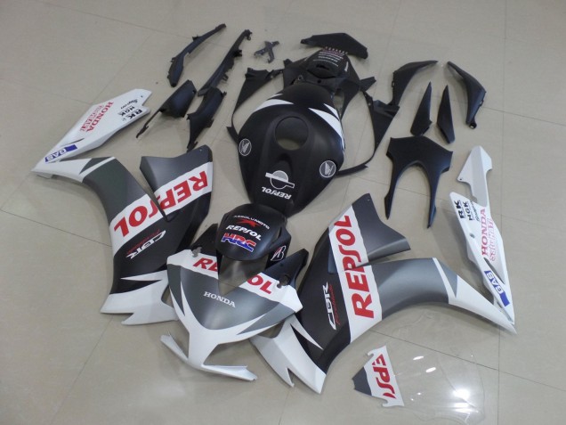 2012-2016 Honda CBR1000RR Motorcycle Fairings - White Silver Matte Black Red Repsol Canada Websites