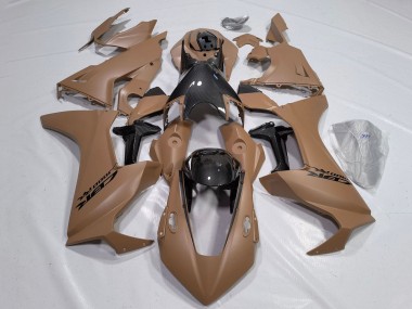 2017-2023 Honda CBR1000RR Motorcycle Fairings - Brown Black Faux Carbon Fiber Canada Websites