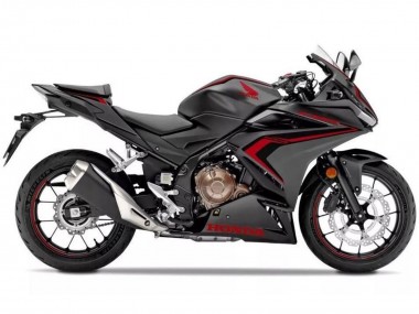 2019-2021 Honda CBR500R Motorcycle Fairings - Matte Black Red Black Canada Websites