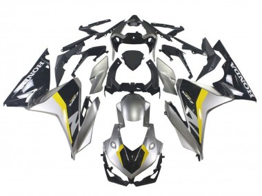 2019-2021 Honda CBR500R Motorcycle Fairing - Silver Glossy Black Yellow Canada Websites